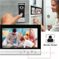 Apartamento 4 fios de vídeo Intercom Intercom Porta Monitor da campainha